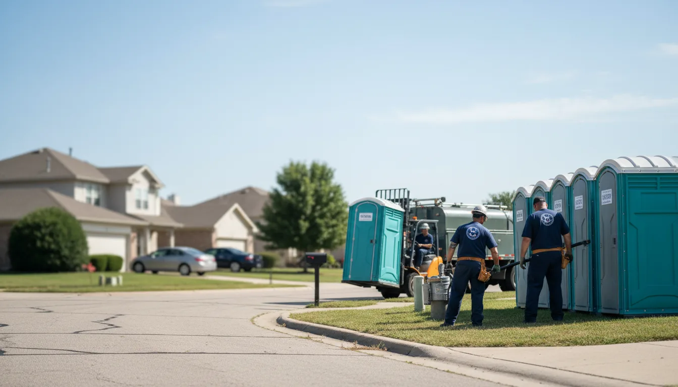 Porta Potty Rental in Fairfield, IA near me